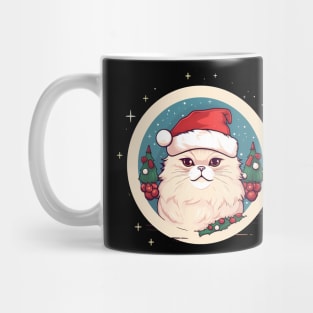 Persian Cat Xmas, Love Cats Mug